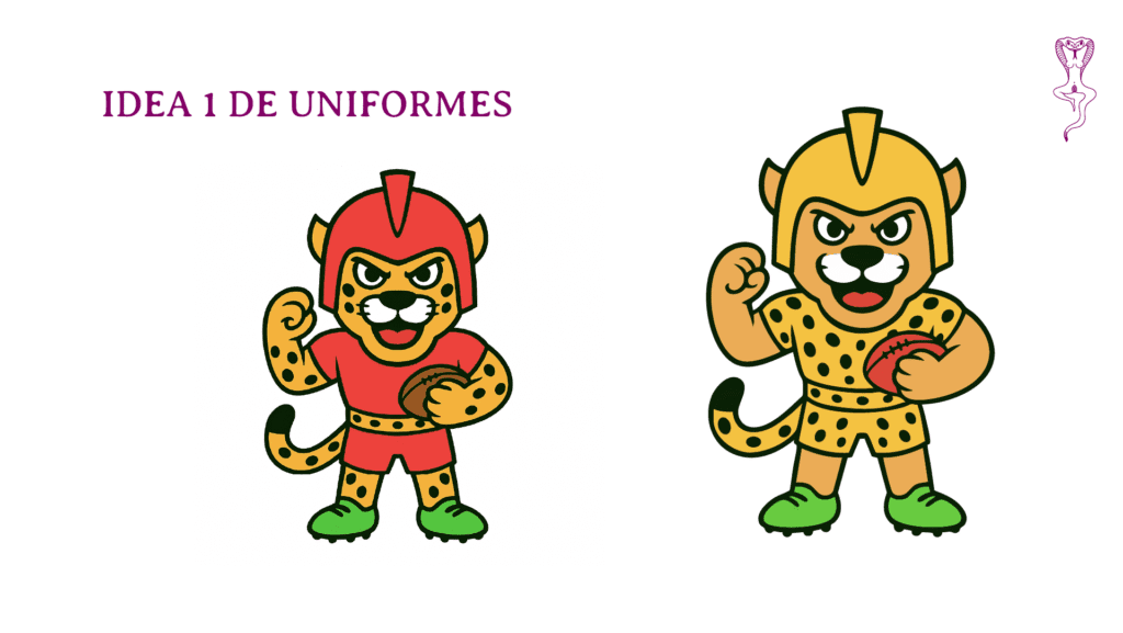 El propósito de esta serie de imágenes es presentar el proyecto de identidad visual y diseño de uniformes para el equipo Guerreros. Cada pieza comunica un aspecto clave del branding: desde el manifiesto y los valores del equipo, hasta el desarrollo de la paleta cromática, el diseño del logotipo, la creación de la mascota y las propuestas de uniformes.La intención es mostrar cómo el diseño gráfico, la ilustración digital y el desarrollo de personajes pueden construir una identidad sólida que represente la fuerza, pertenencia y autenticidad de un equipo deportivo, conectando visualmente con su comunidad y reforzando el sentido de orgullo y unión en el campo.